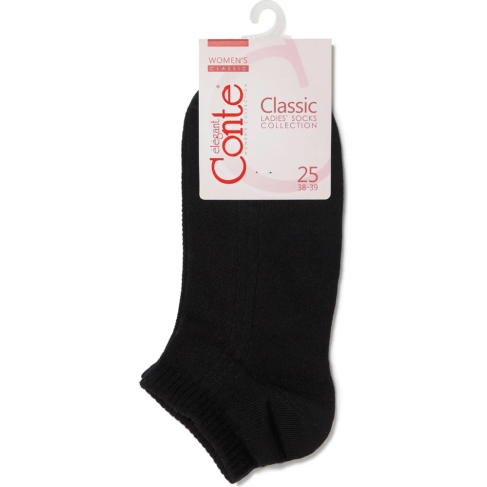 Короткие хлопковые женские носки Conte elegan CE CLASSIC 1001320220040009984