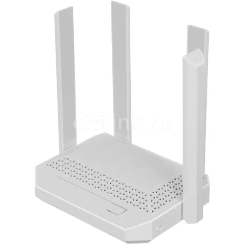 Wi-Fi роутер KEENETIC Netcraze Challenger, Wi-Fi 6, AX3000, 2.4/5ГГц, 2 WAN/LAN, белый [nc-3910]