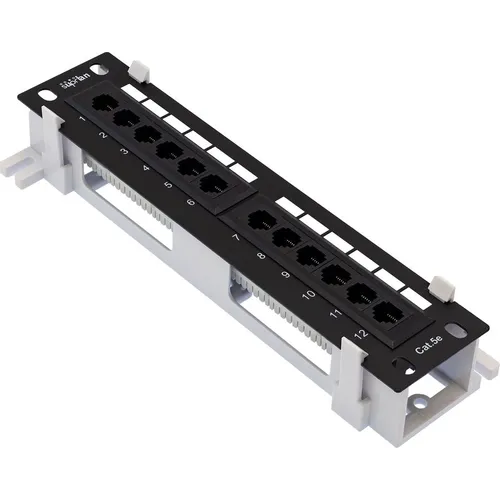 Патч-панель Suprlan 10-0407 10" 1U 12xRJ45 кат.5E UTP