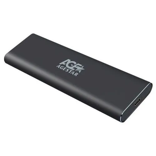 Внешний корпус для SSD AgeStar 3UBNF5C, черный