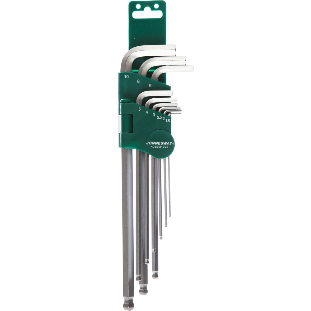 Набор шестигранников Jonnesway EXTRA LONG H05SM109SL (H06SM109S )