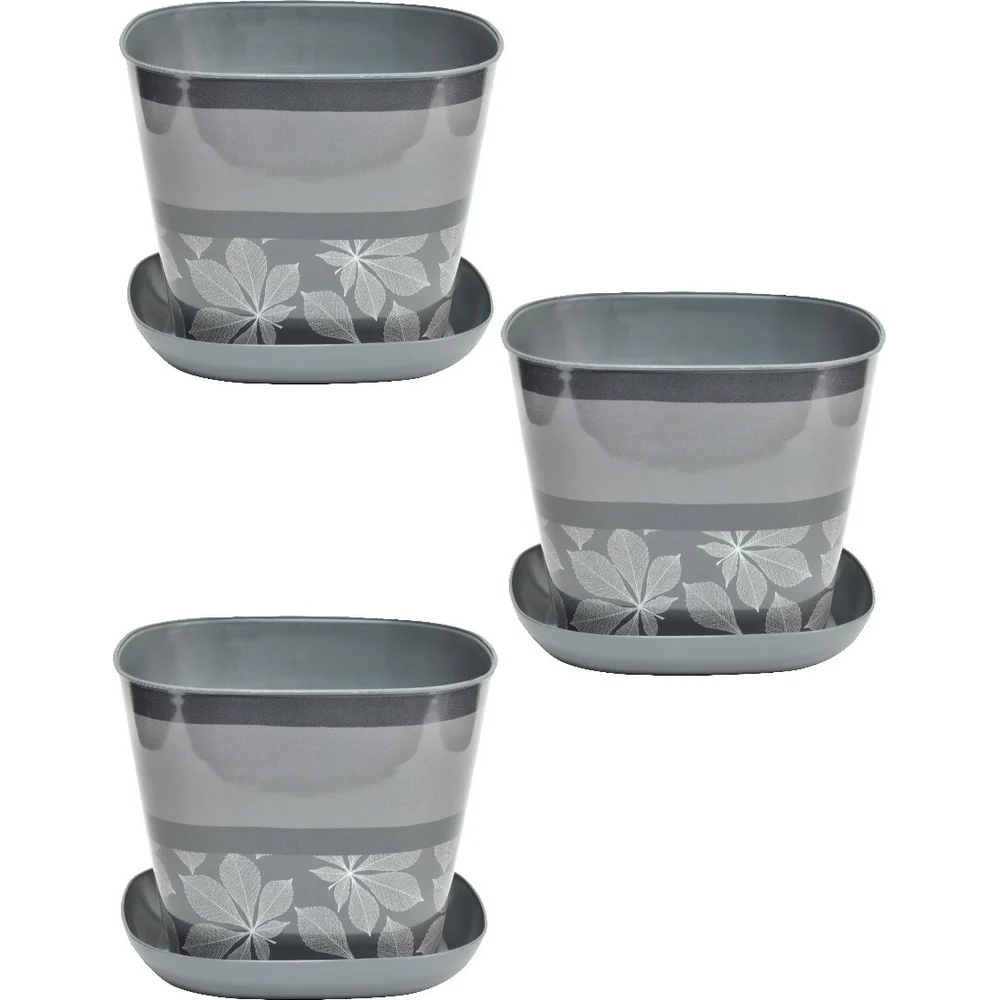 Квадратное кашпо Violet N-Kahpo-3/-38125-51