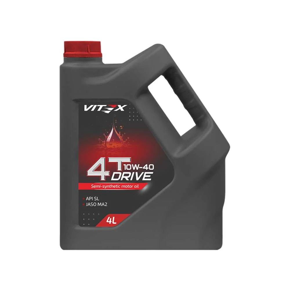 Полусинтетическое моторное масло для четырехтактных двигателей VITEX Drive v311509