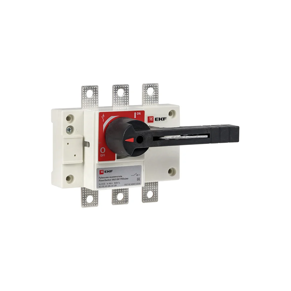 Рубильник-выключатель EKF PowerSwitch PROxima psds-160-3