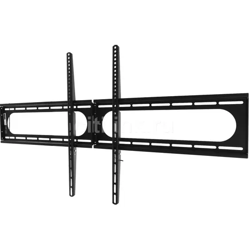 Кронштейн для телевизора HAMA 00220843, 37-120", настенный, фиксированный, черный