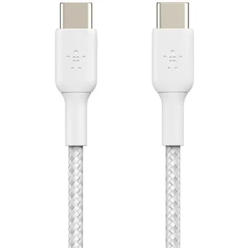 Кабель Belkin CAB004BT0MWH, USB Type-C (m) - USB Type-C (m), 0.15м, белый