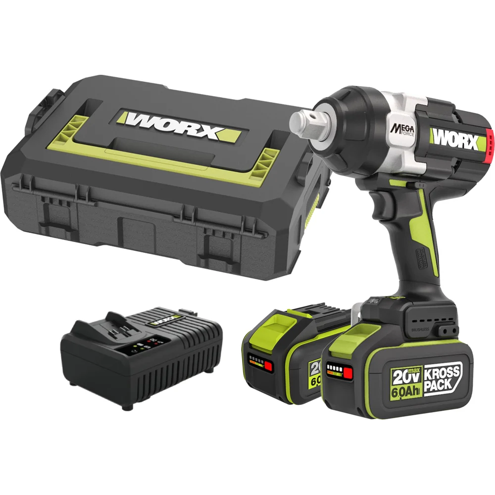 Аккумуляторный ударный гайковерт WORX Professional WU273.2