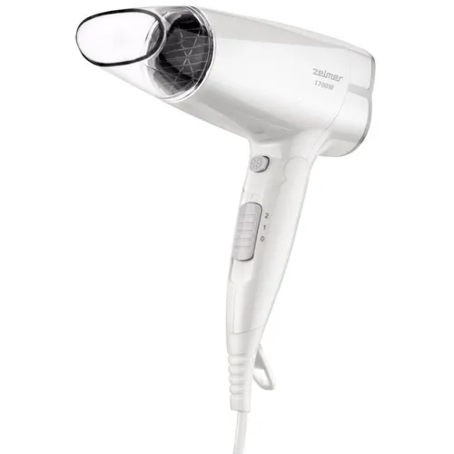 Фен Zelmer ZHD8321, 1700Вт, белый и серый