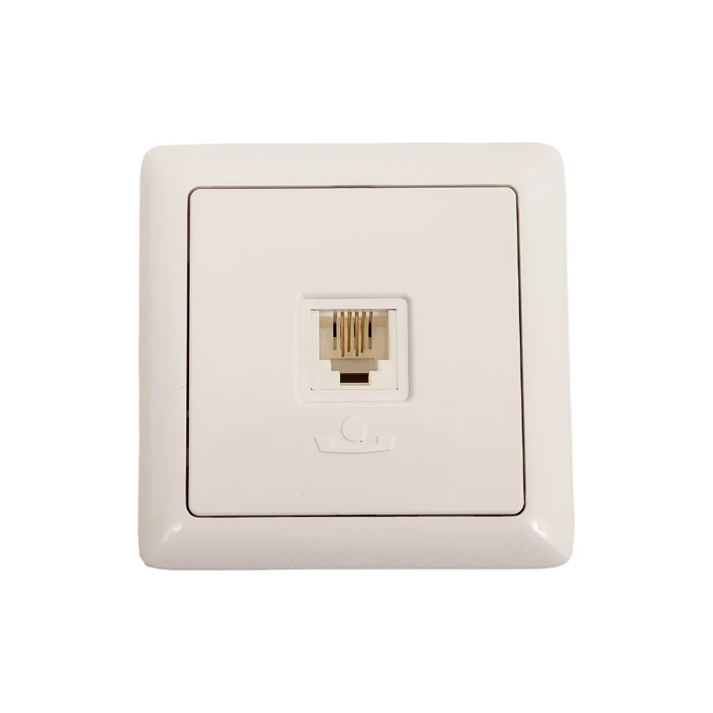 Телефонная розетка Systeme Electric ХИТ RT-4A3-B