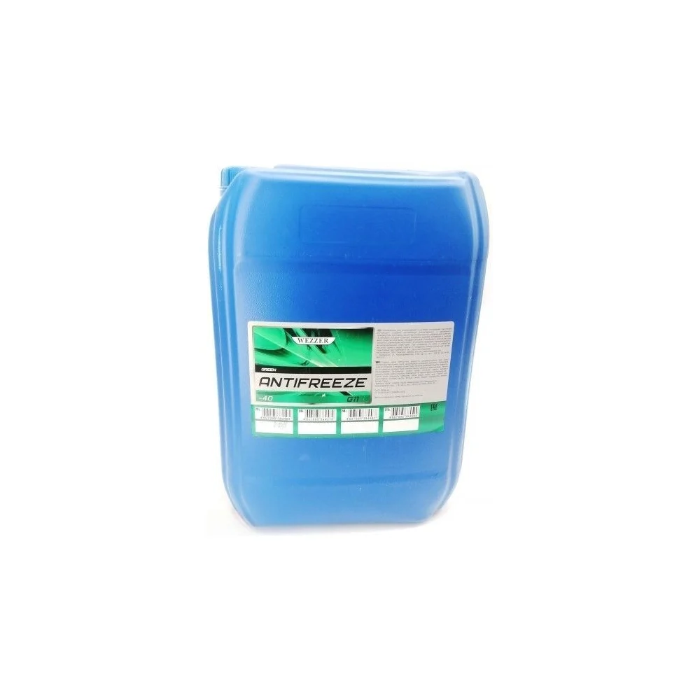 Антифриз WEZER G11 зеленый 4604495