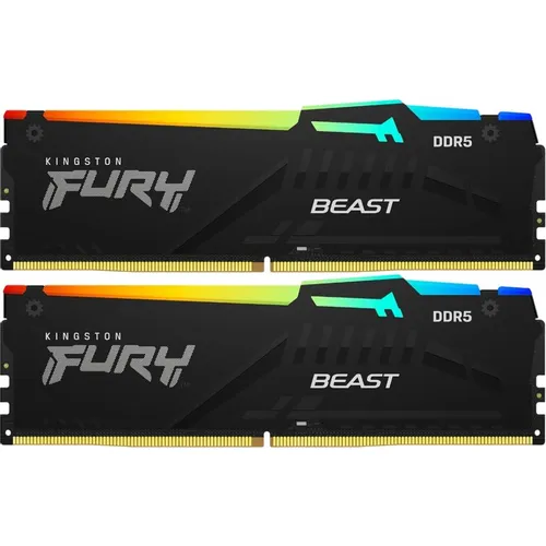 Оперативная память Kingston Fury Beast Black Expo KF560C36BBE2AK2-64 DDR5 - 2x 32ГБ 6000МГц, DIMM, Ret