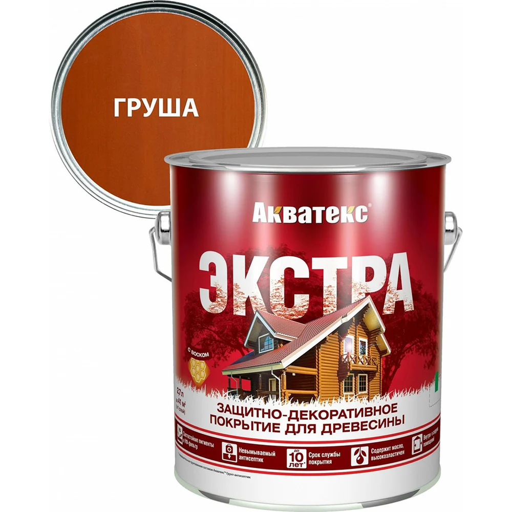 Защитно-декоративное покрытие АКВАТЕКС акватекс-экстра 259739