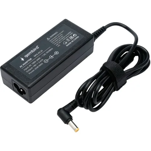 Адаптер питания PREMIER PCBNAC20, 19 В, 3.42A, 65Вт, черный