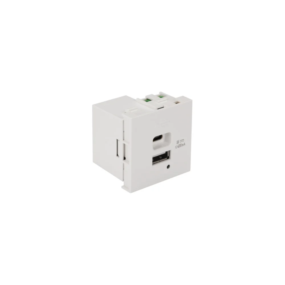 Модуль LANMASTER LAN-EZ45x45-2UCA/4.2-WH