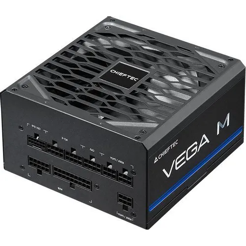 Блок питания CHIEFTEC Vega M PPG-1000-C Gen.5, 1000Вт, 80 PLUS GOLD, 135мм, черный, retail