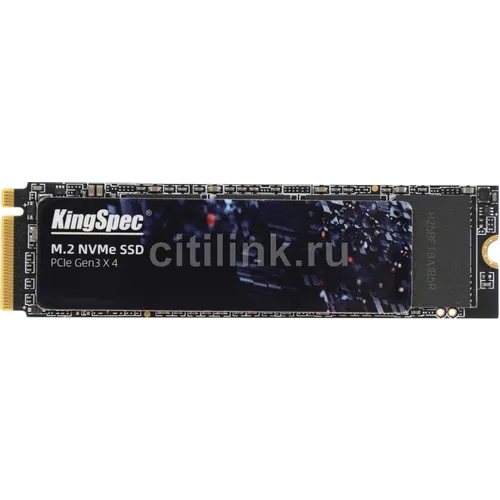 SSD накопитель KINGSPEC NE-256 256ГБ, M.2 2280, PCIe 3.0 x4, NVMe, M.2