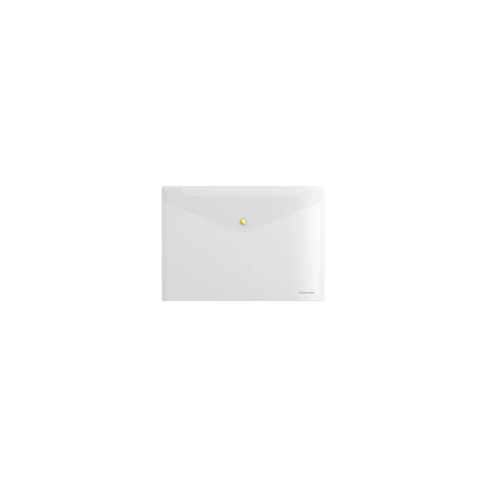 Пластиковая папка-конверт ErichKrause Glossy Clear 50205