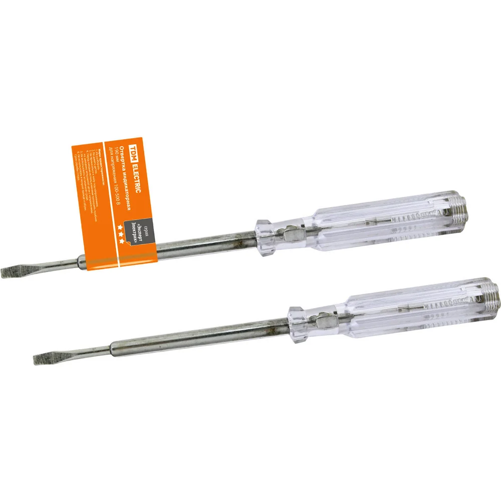 Отвертка-пробник индикатор TDM SQ1015-0004