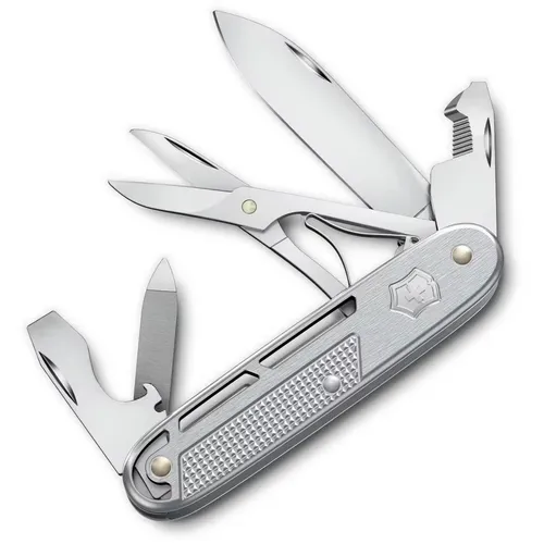 Складной нож Victorinox Synergy X Alox, функций: 10, 93мм, серебристый, коробка картонная [0.8226.26]