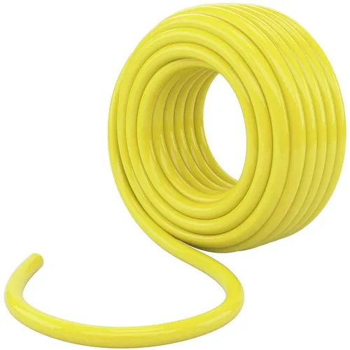 Шланг СИБРТЕХ Дачник, 3/4", 50м, поливочный, армированный, желтый [673586]