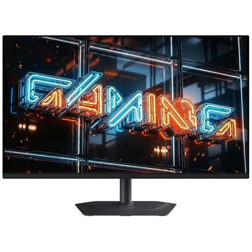 31.5" Монитор Gigabyte MO32U24, 3840x2160, QD OLED, 240Гц, 2хHDMI, 1хDP, черный [20vm0-mo32u24bt-1ekr]