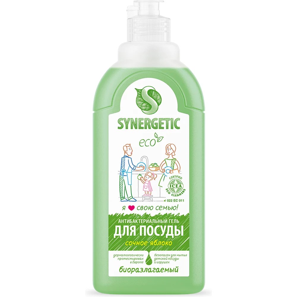 Антибактериальное средство для мытья посуды SYNERGETIC 103052/14