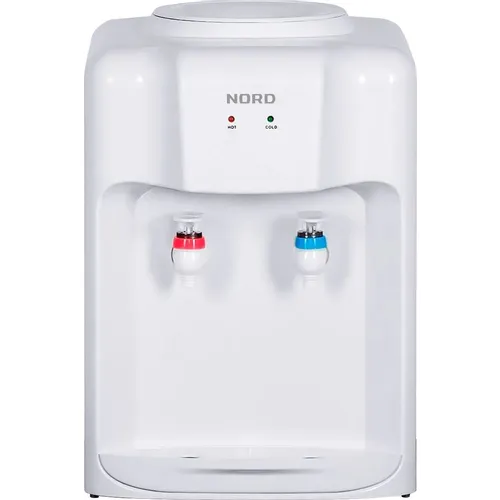 Кулер Nord D 10 W, настольный, электронный, push - кран, белый