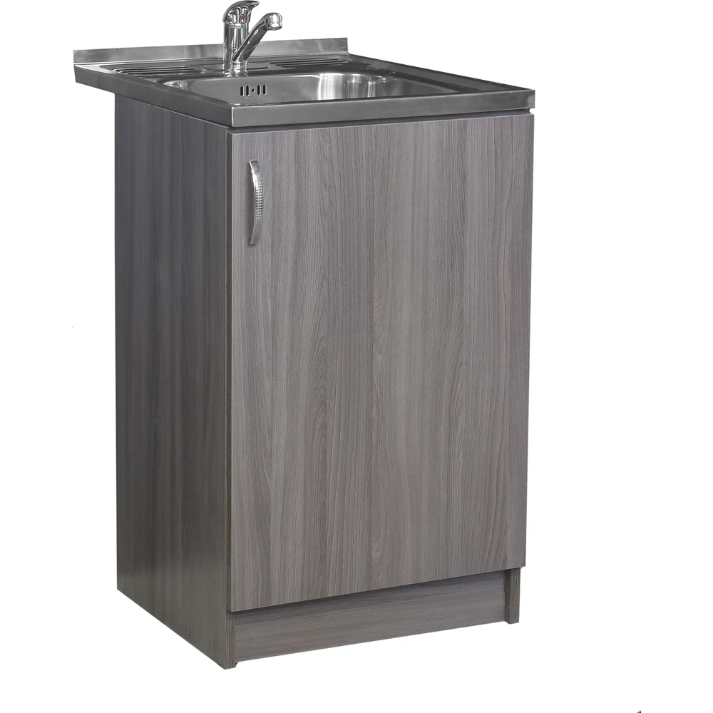 Тумба SANTREK 50*60 цвет дуб темный (ЛДСП) 54536