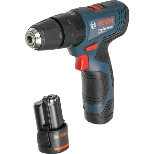 Ударная дрель-шуруповерт Bosch GSB 120-LI, 2Ач, с двумя аккумуляторами [06019g8100]