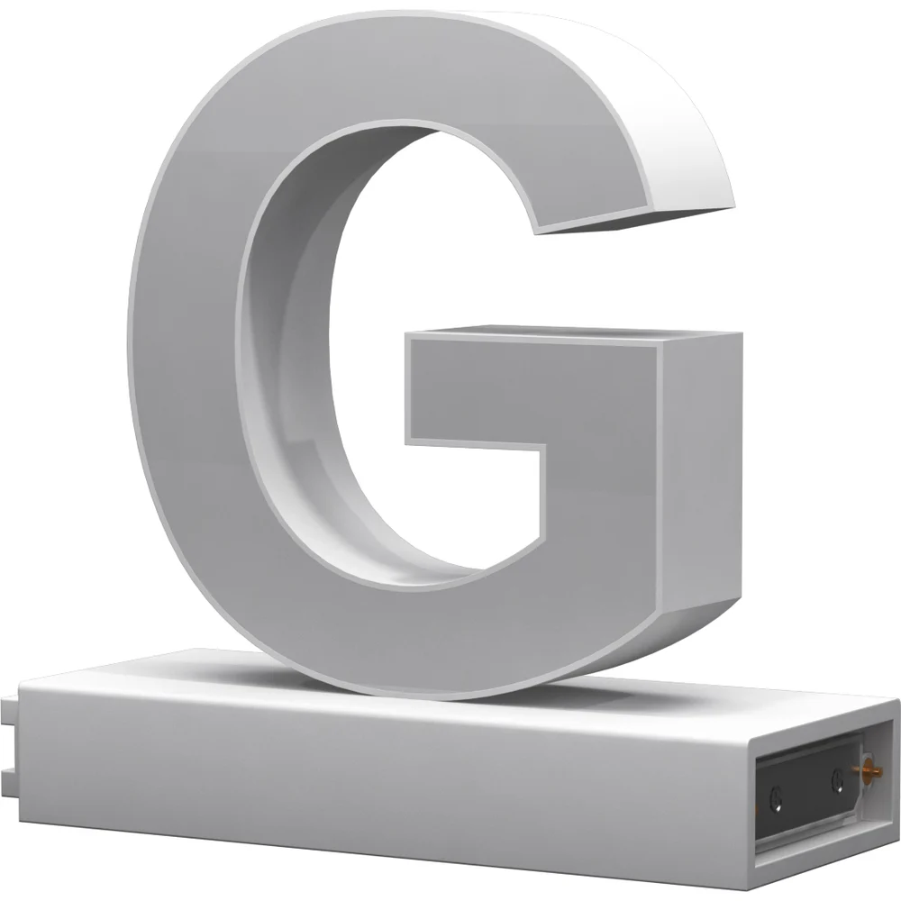 Светодиодная буква ABCMIX G G-100-magnetic