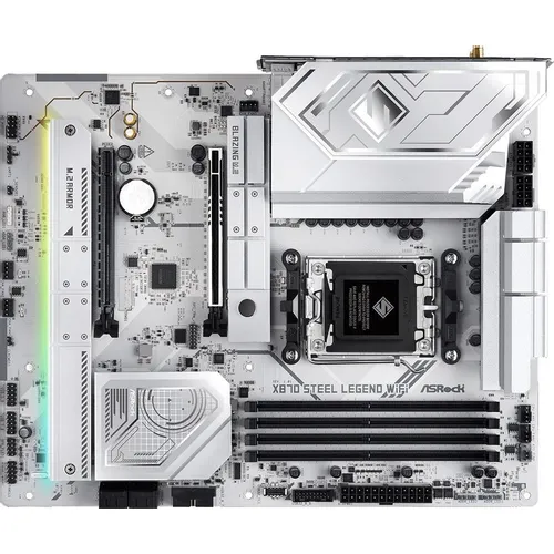 Материнская плата ASRock X870 STEEL LEGEND WIFI, Socket AM5, AMD X870, ATX, Ret