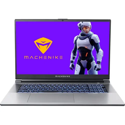 Ноутбук игровой MACHENIKE L17 Pulsar L, 17.3", IPS, Intel Core i5 12450H 2ГГц, 8-ядерный, 16ГБ DDR5, 1ТБ SSD, NVIDIA GeForce RTX 4050 для ноутбуков - 6 ГБ, TGP 105Вт, FreeDOS, серый [jj00ga00jru]