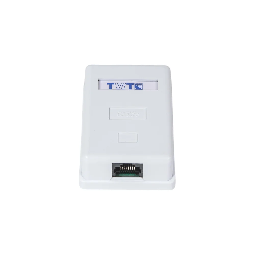 Настенная розетка TWT SM1-45-WH