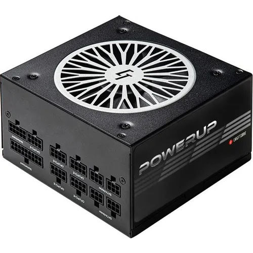 Блок питания CHIEFTEC PowerUp GPX-750FC, 750Вт, 80 PLUS GOLD, 120мм, черный, retail