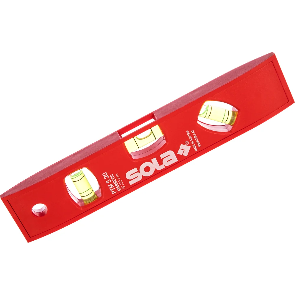 Пластиковый магнитный уровень SOLA PTМ 5 01430601