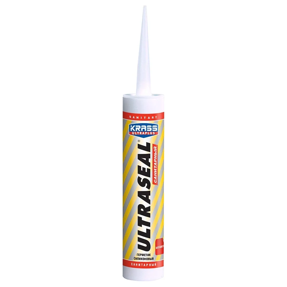 Санитарный силиконовый герметик KRASS Ultraseal ЛА-00000287