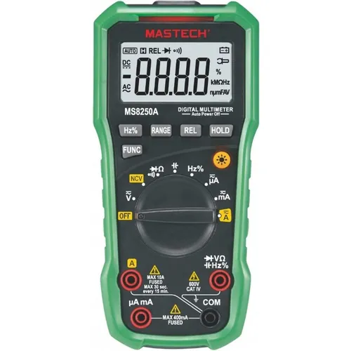 Мультиметр цифровой MASTECH MS8250A, автоматический/ручной [13-2101]