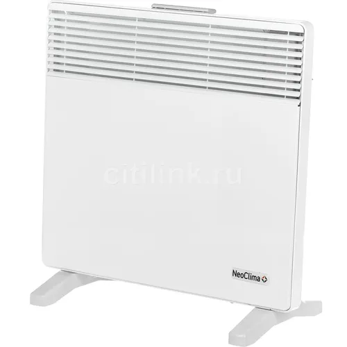 Конвектор Neoclima Dolce TL1,0, 1000Вт, с терморегулятором, белый [эвна1,0/230с2(мбп)]
