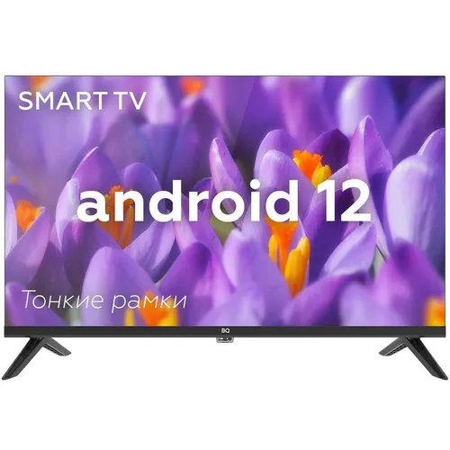 24" Телевизор BQ 24FS32B HD, СМАРТ ТВ, Android, черный