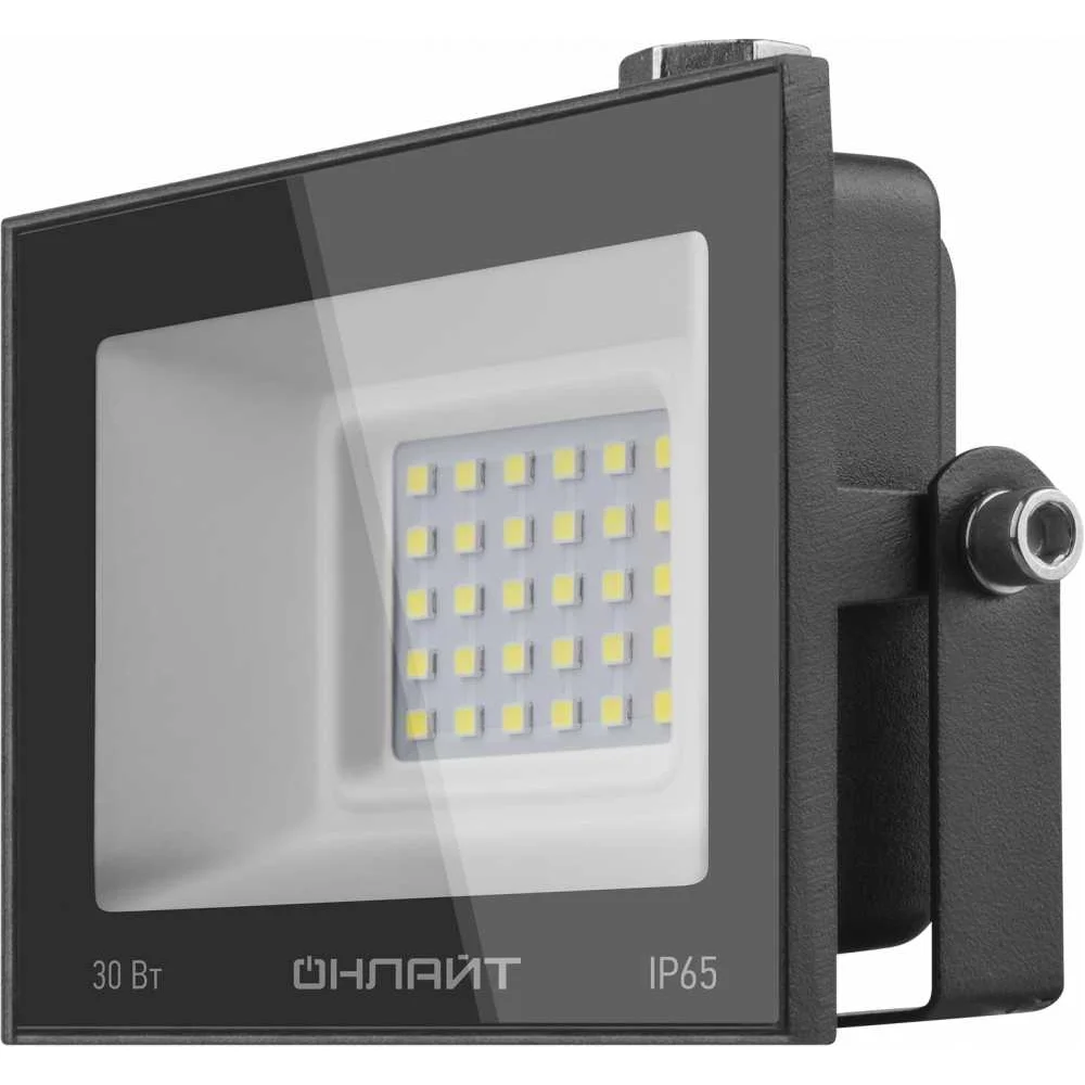 Светильник ОНЛАЙТ OFL-30-6K-BL-IP65-LED 71658