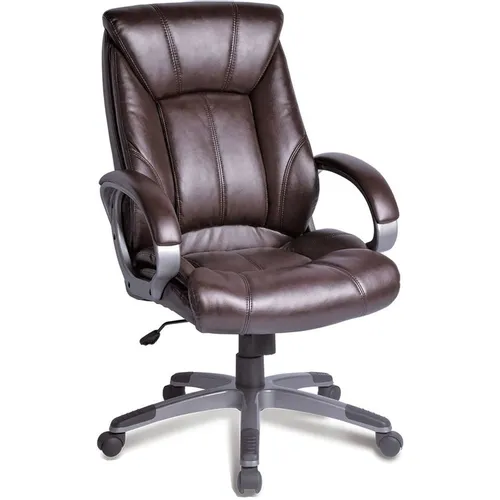 Кресло BRABIX Maestro EX-506, экокожа, до 120кг, коричневый