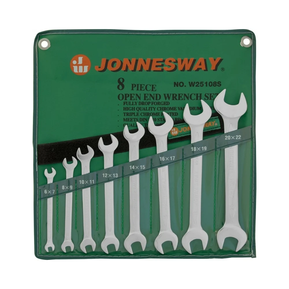 Набор рожковых ключей Jonnesway W25108S