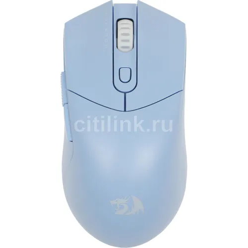 Мышь беспроводная Redragon St4r Pro, игровая, Bluetooth/Радио, оптическая, USB, 26000dpi, голубой [72267]