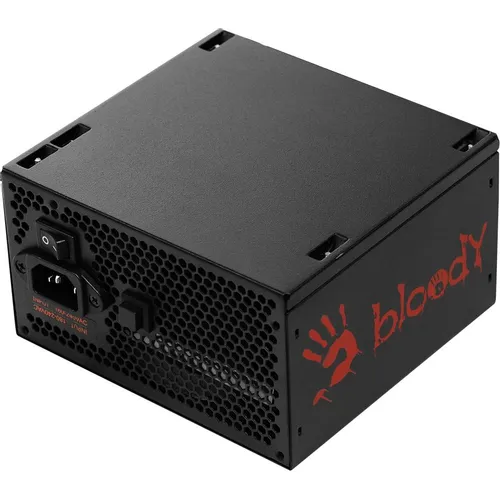 Блок питания BLOODY BD-PS700W, 700Вт, 80 PLUS WHITE, 120мм, черный, retail [bd-ps700w-r]