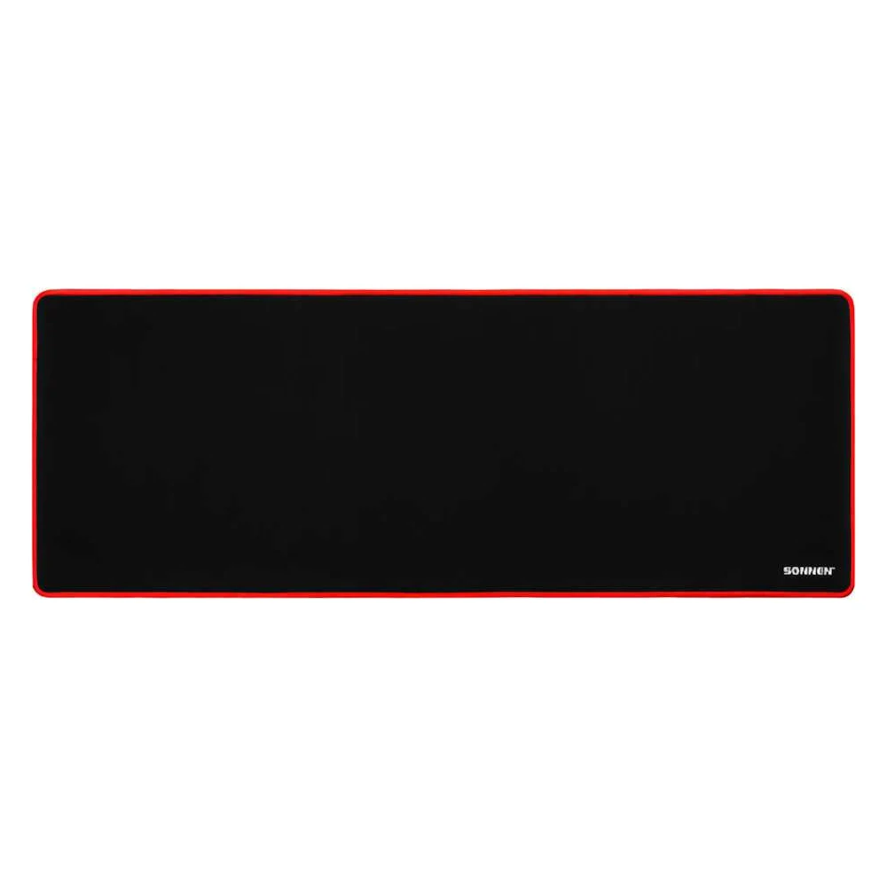 Компьютерный коврик для мыши и клавиатуры SONNEN BLACK TITAN XL 513615