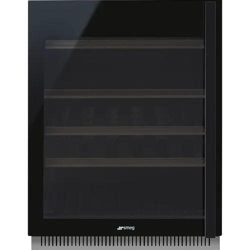 Винный шкаф SMEG CVI638LN3, 114л, 82см, черный