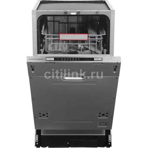 Встраиваемая посудомоечная машина KUPPERSBERG GSM 4572, узкая, ширина 45см, полновстраиваемая, загрузка 9 комплектов