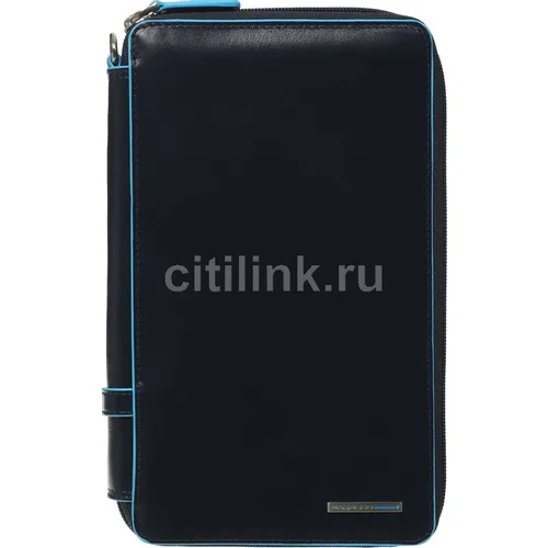Мультипортмоне Piquadro Blue Square, кожа натуральная, синий [pp3246b2/blu2]