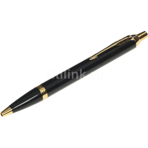 Ручка шариковая Parker IM Core K321 Black GT чернила синий коробка подарочная [1931666]
