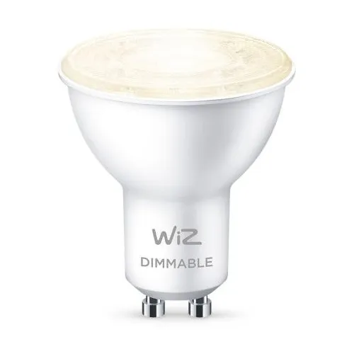 Умная лампа WiZ GU10 белая 50Вт 345lm Wi-Fi (1шт) [929002448102]